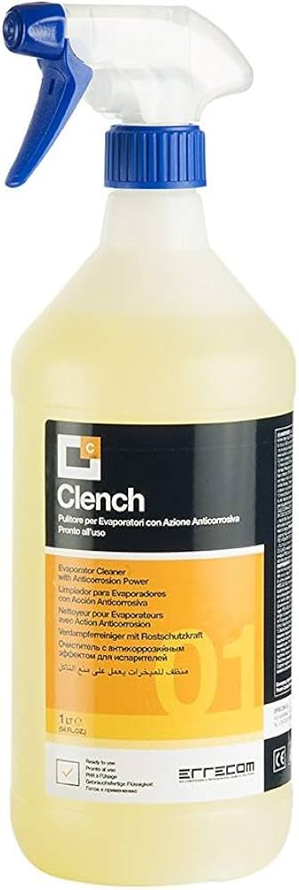 ERRECOM CLENCH, Evaporator Cleaner with Corrosion Effect - 1L